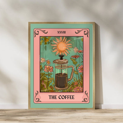 The Coffee and The Tea Tarot Print