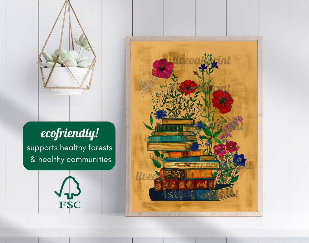 Bookish Print