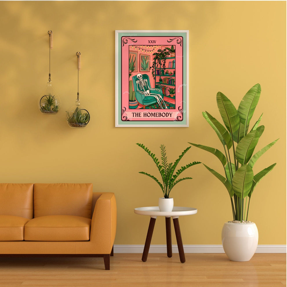 The Homebody Tarot Card