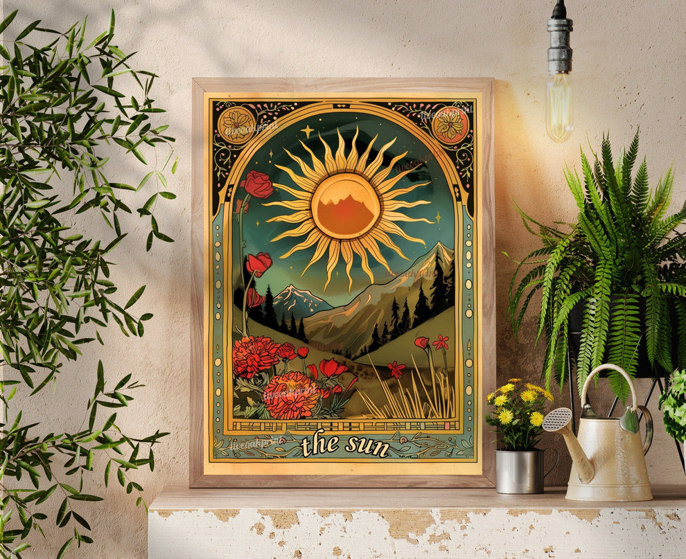 The Sun Tarot Card