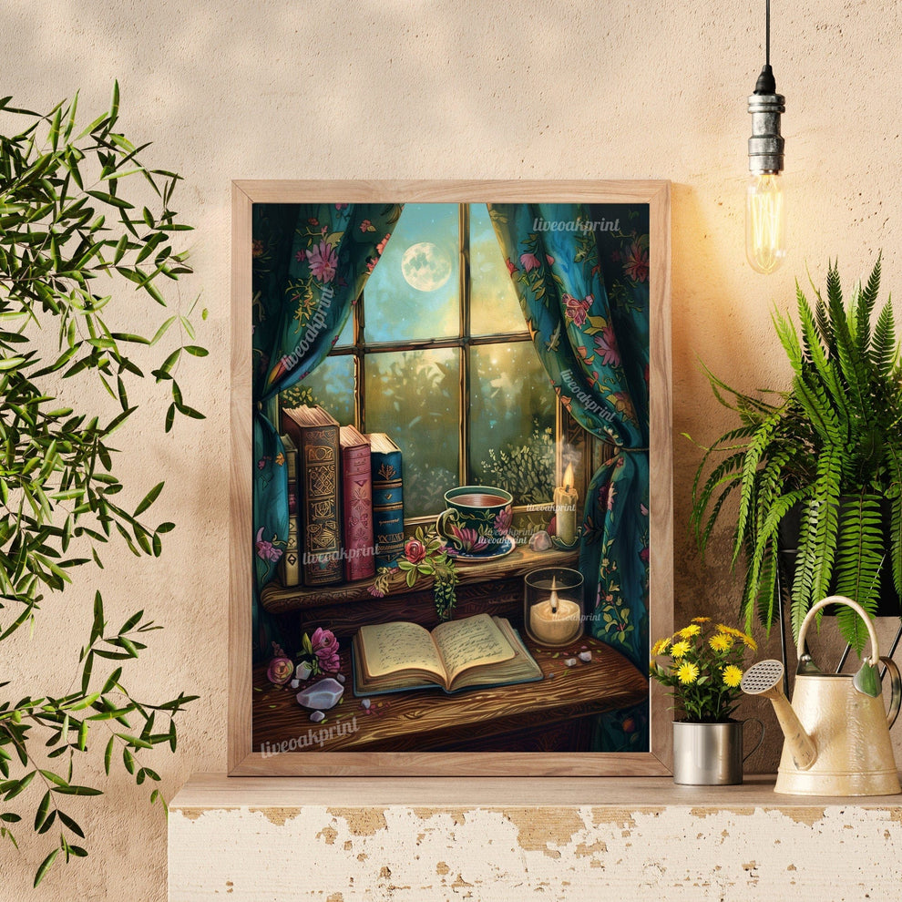 Whimsical Spring Reading Nook