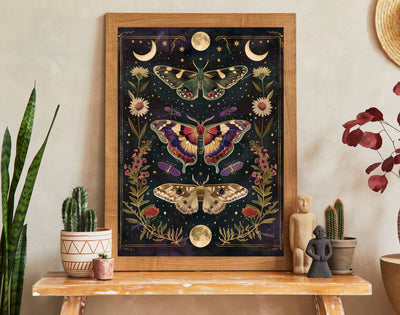 Vintage Scientific Butterfly Print