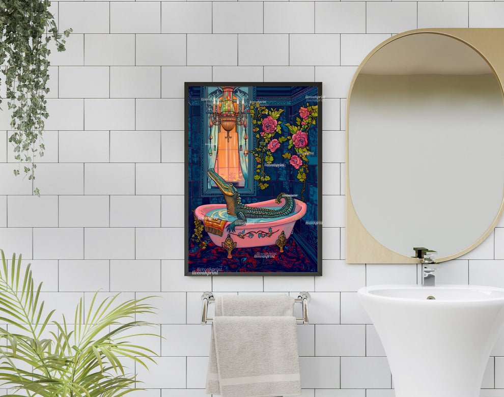 Crocodile in a Bathtub