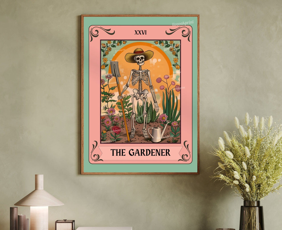 The Gardener Tarot Card