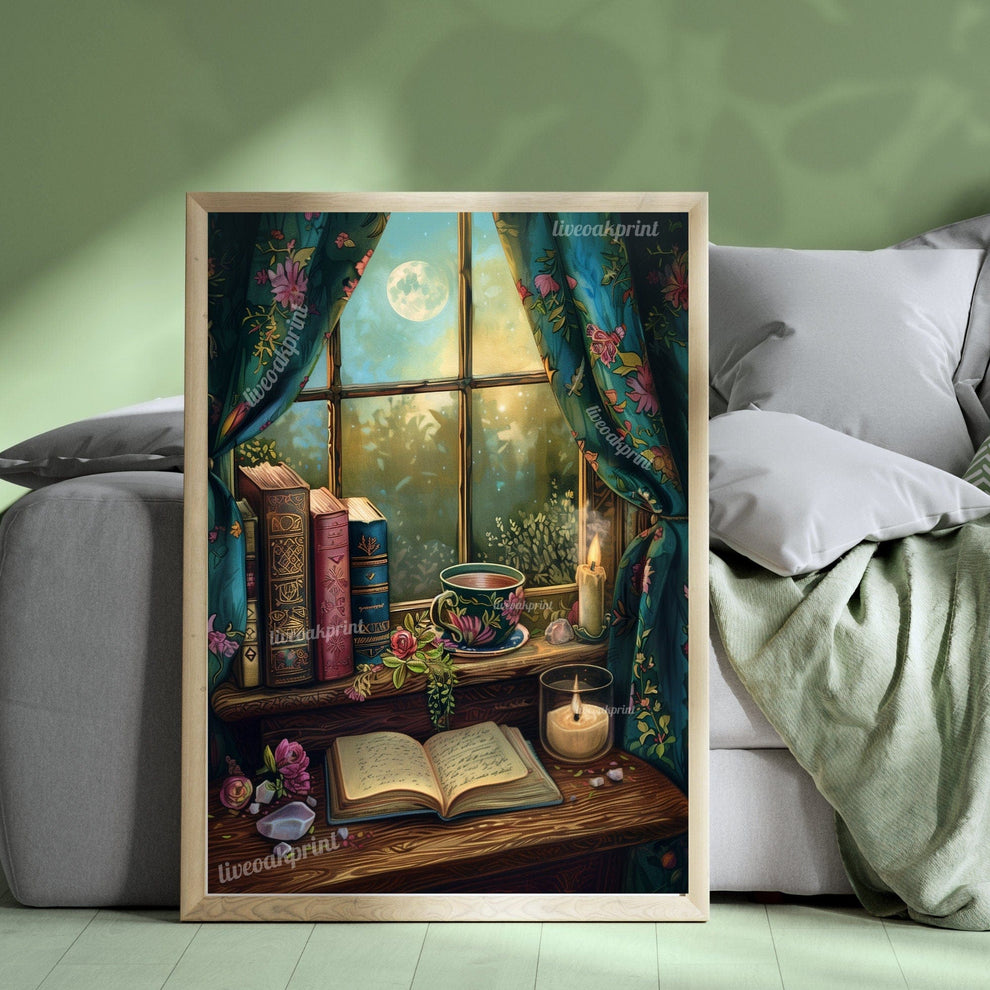 Whimsical Spring Reading Nook