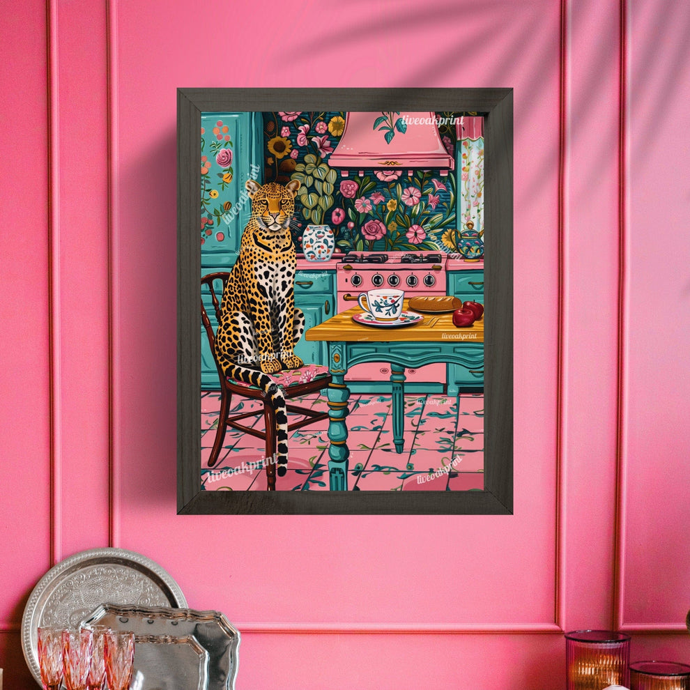 Kitchen Leopard Print