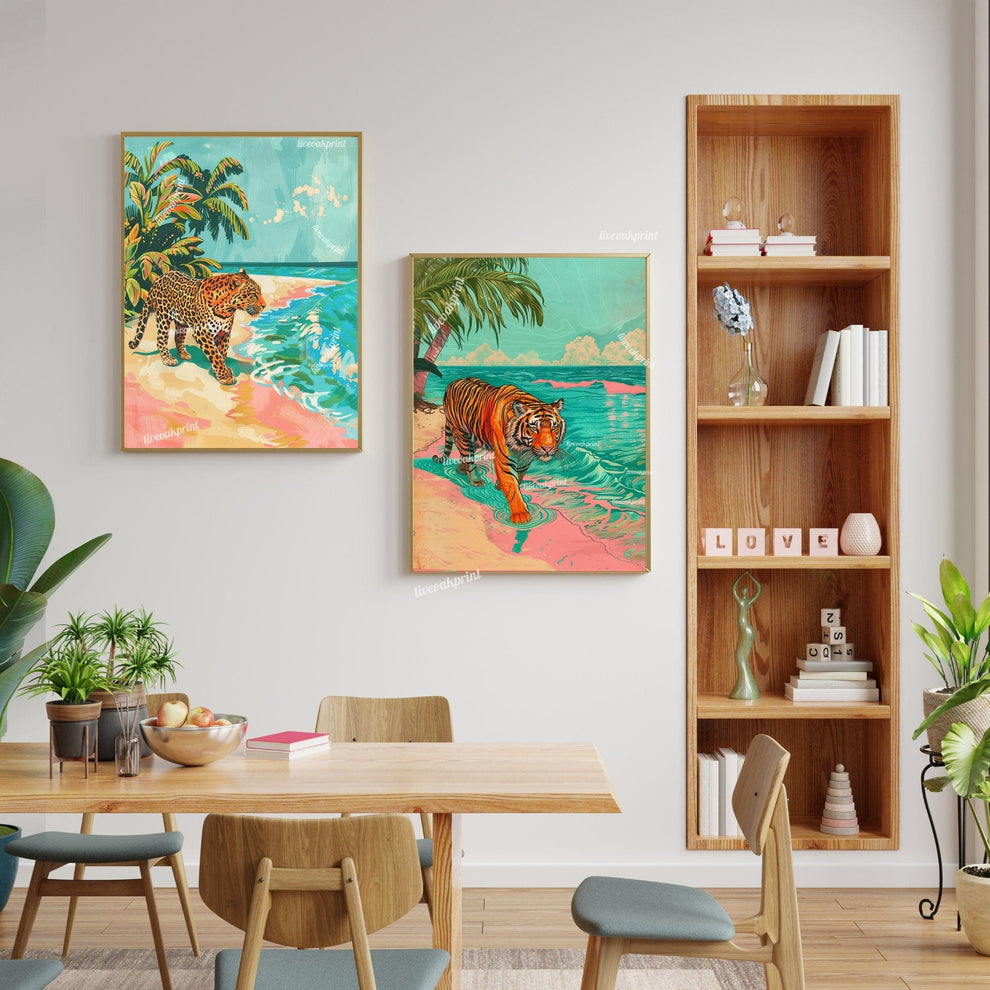 Leopard On The Beach