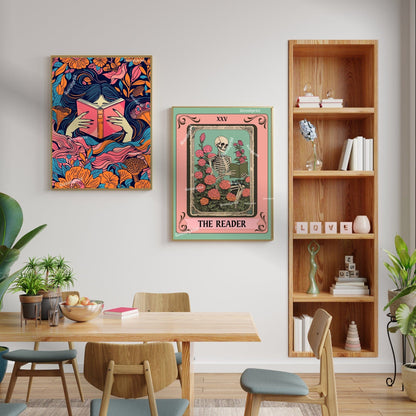 William Morris Inspired Reading Print