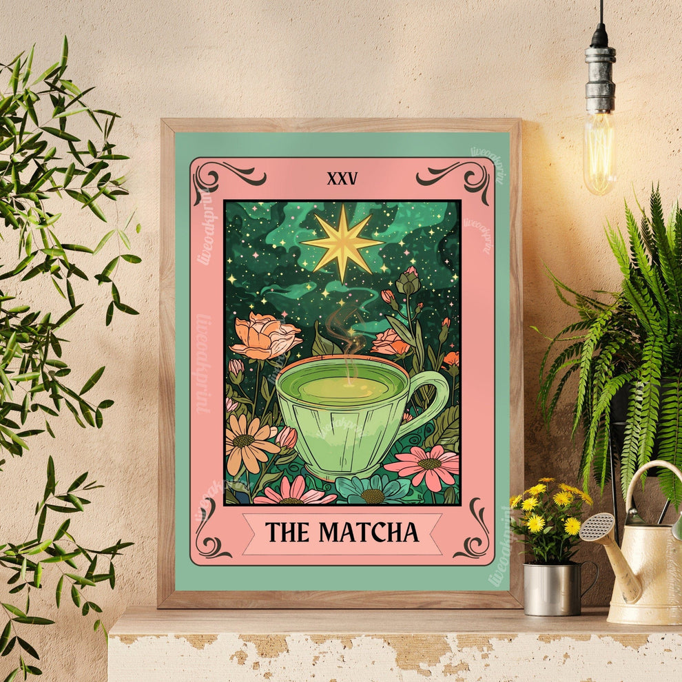 The Matcha Tarot Print