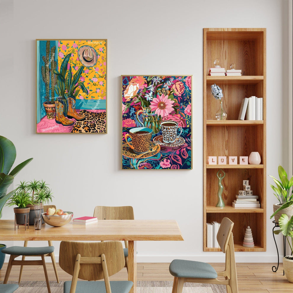 Chic Cowgirl Maximalist Leopard Print