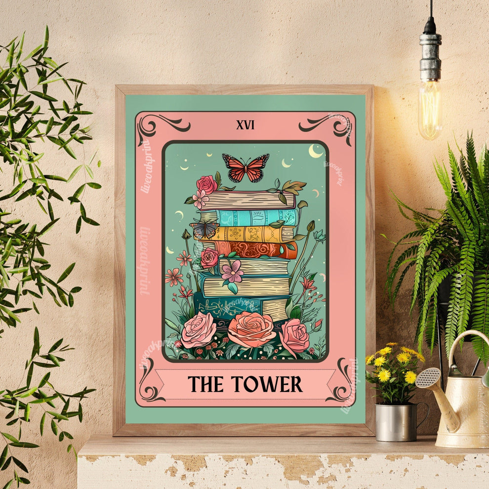 The Tower Tarot Print