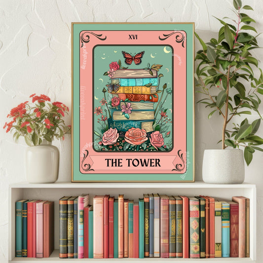 The Tower Tarot Print