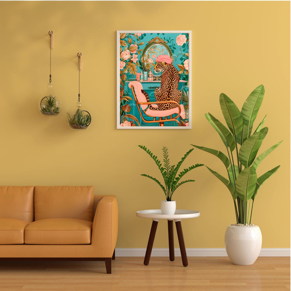 Coquette Leopard Wall Art