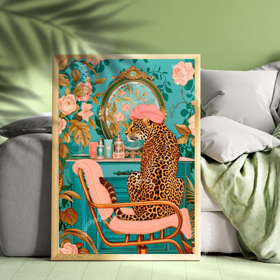 Coquette Leopard Wall Art