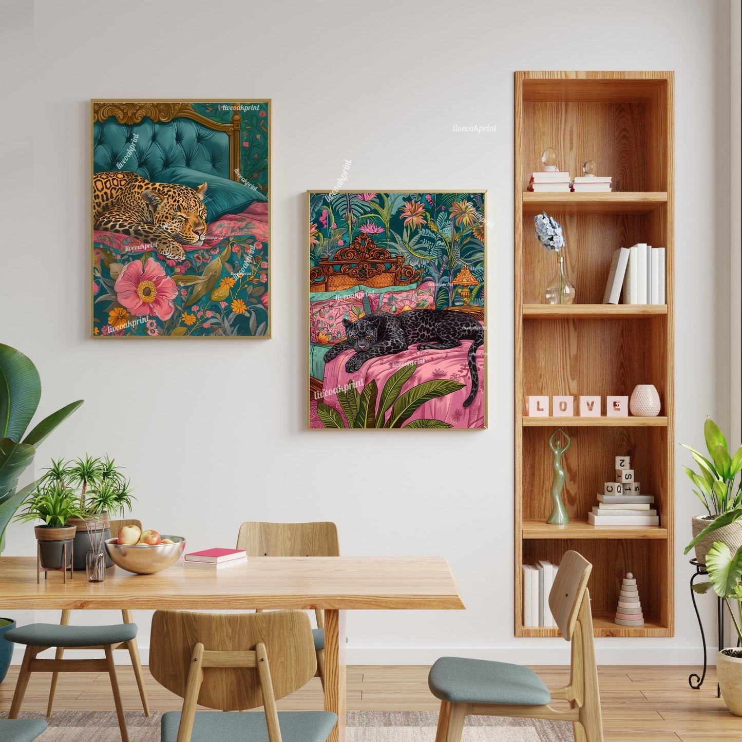 Black Panther on a Bed