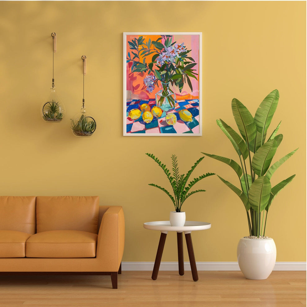 Maximalist Lemons Print