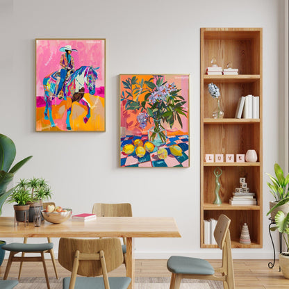 Maximalist Cowgirl Print