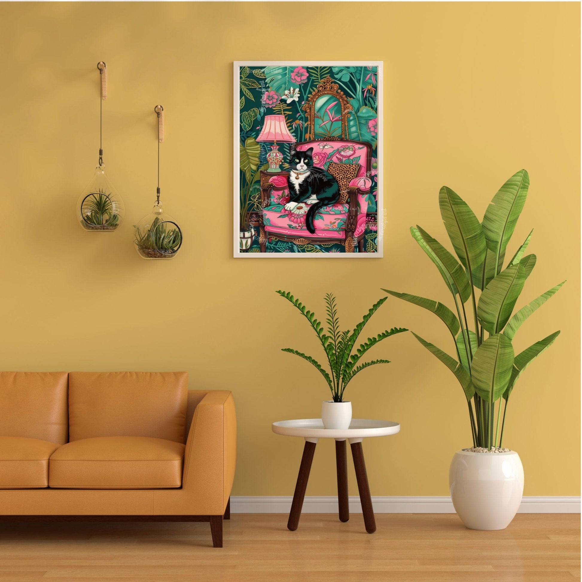 Tuxedo Cat Print