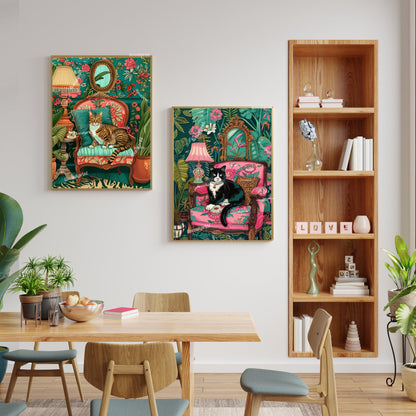 Tabby Cat Print