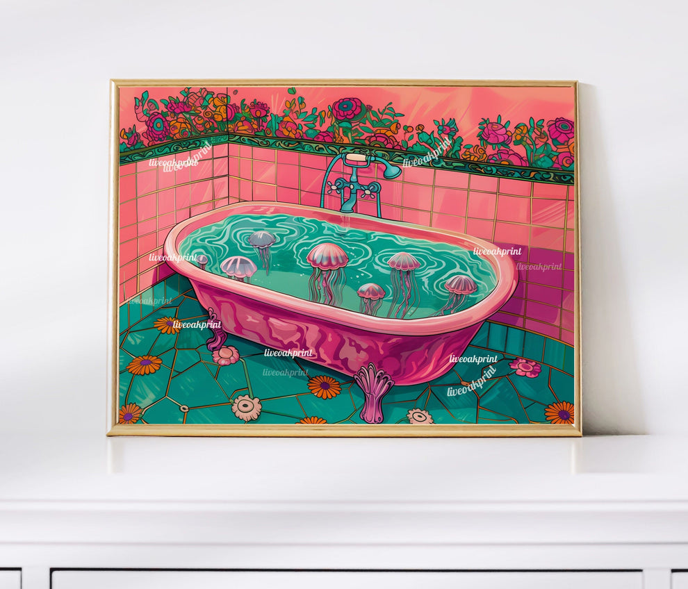 Jellyfish In A Bathtub