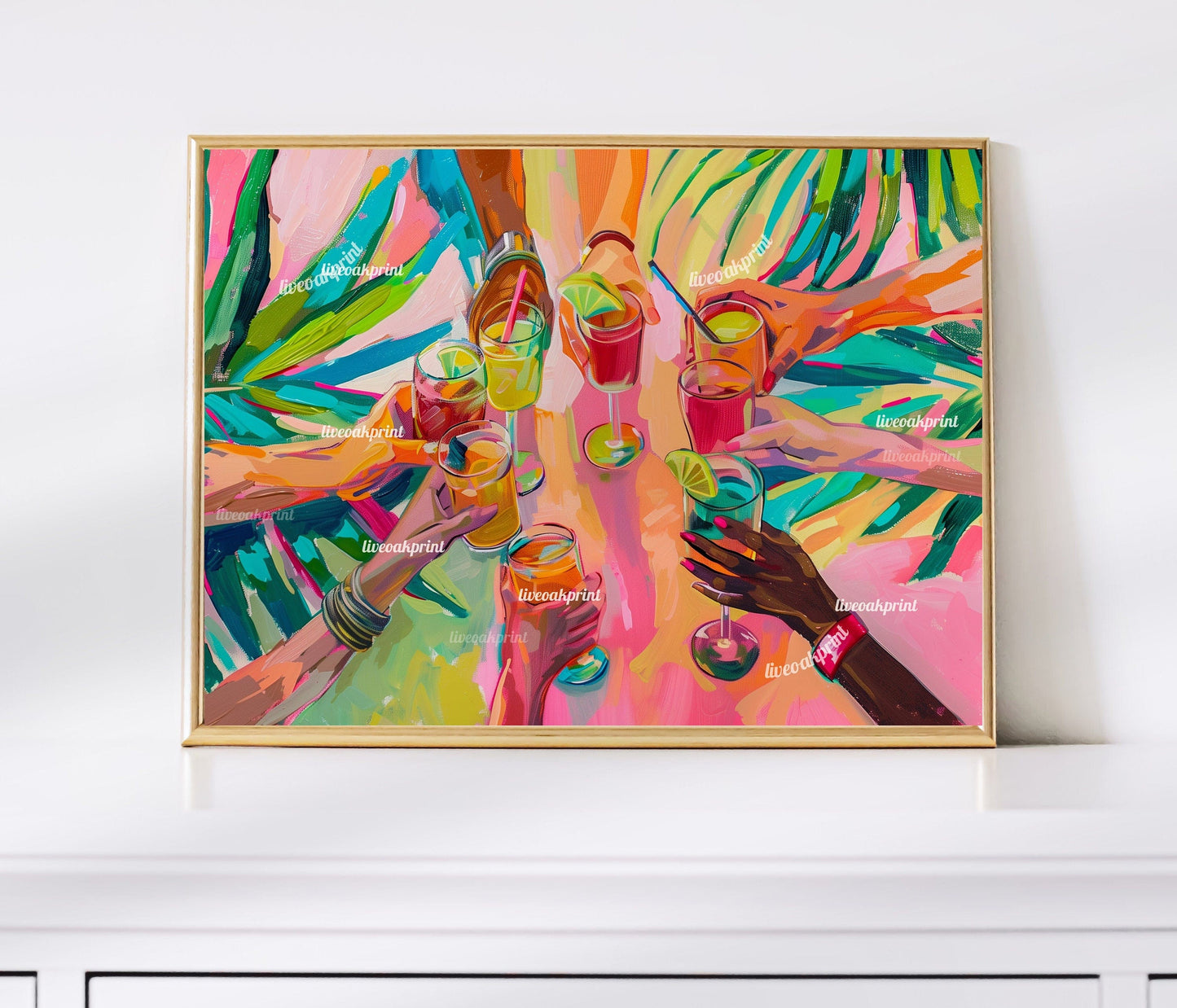 Colorful Cheers Print