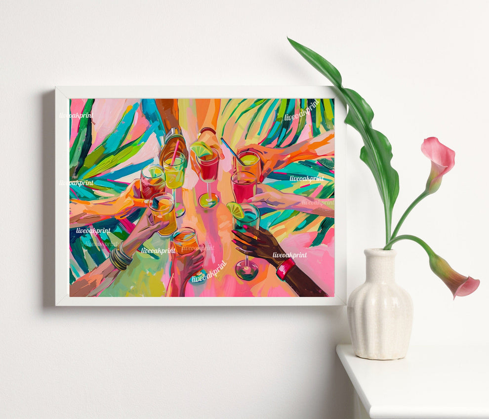 Colorful Cheers Print