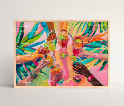 Colorful Cheers Print