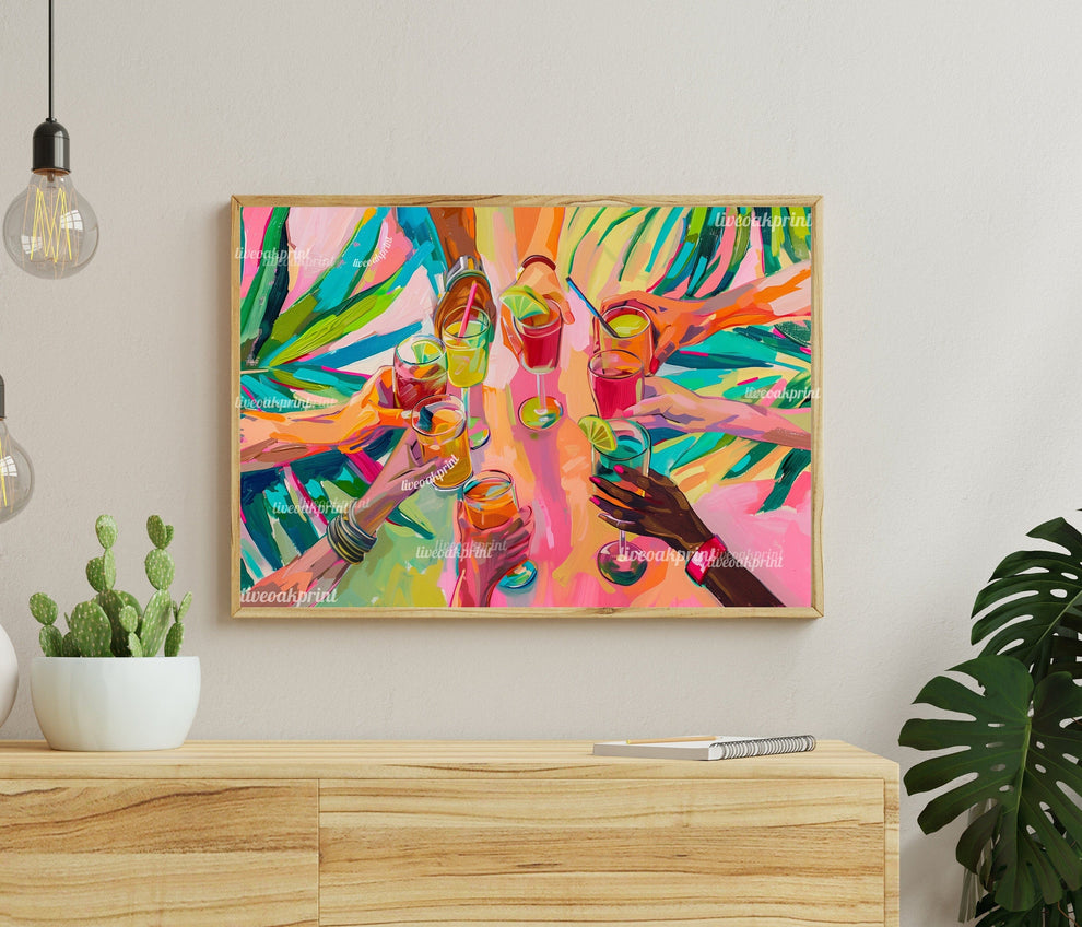 Colorful Cheers Print