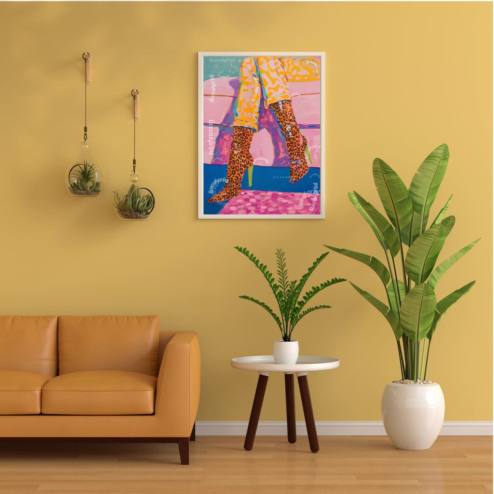 Maximalist High Heels Print