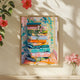 Pastel Stack of Books Print