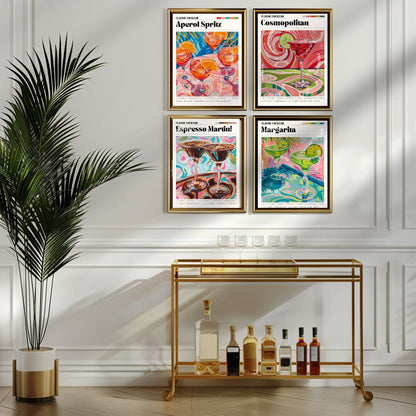 Cosmopolitan Cocktail Print