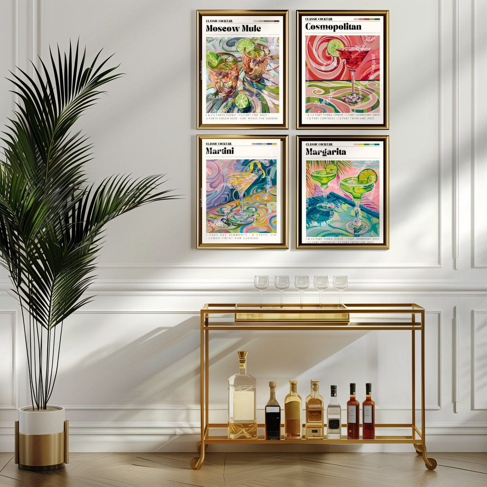 Classic Martini Print