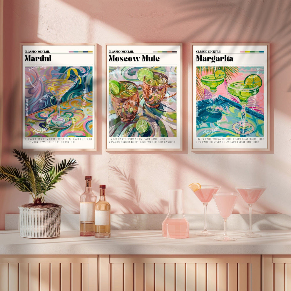 Classic Martini Print
