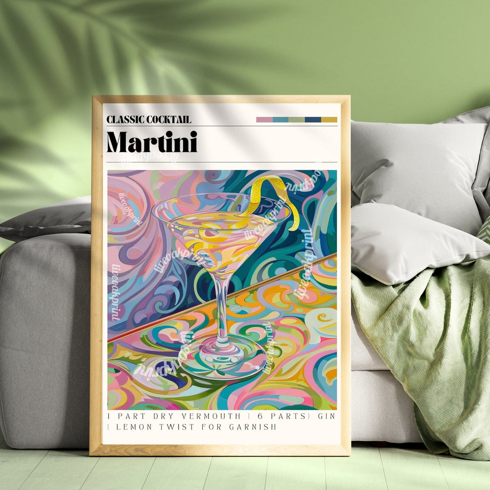 Classic Martini Print
