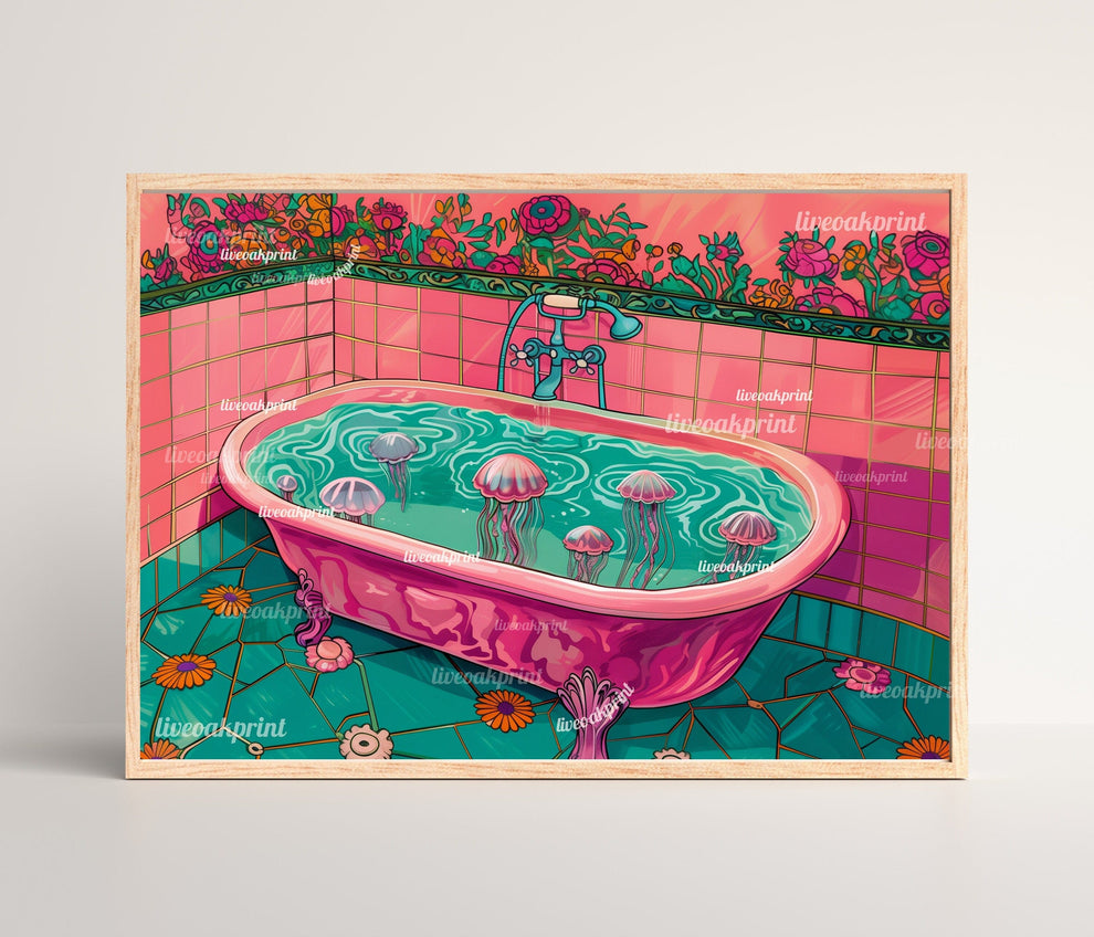 Jellyfish In A Bathtub