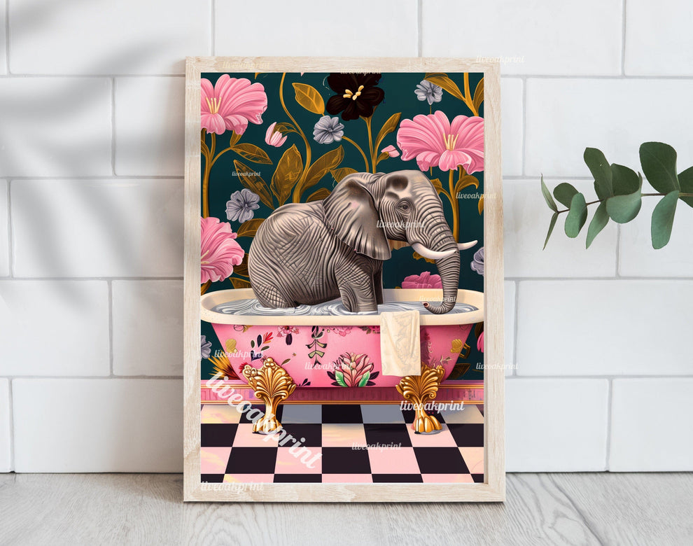 Elephant In A Bathtub