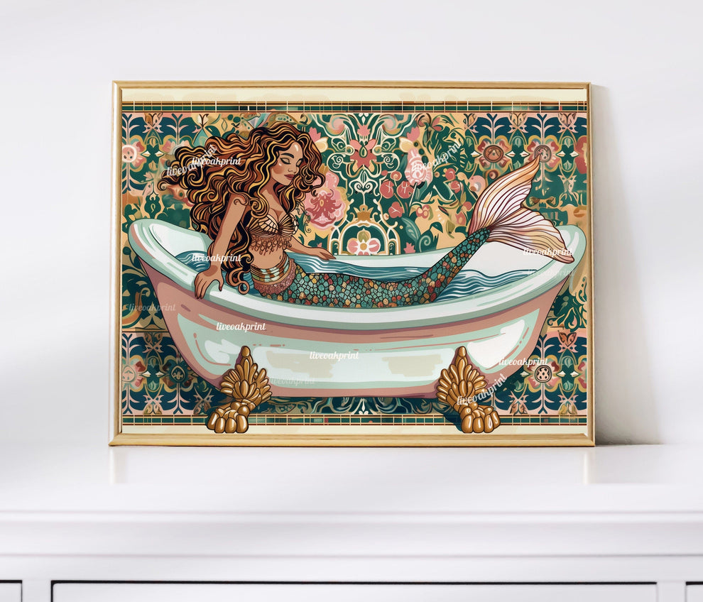Mermaid in a Bathtub