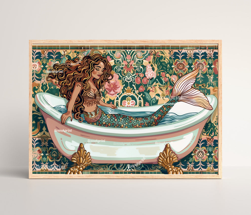 Mermaid in a Bathtub