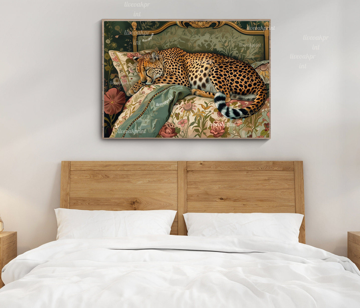 Sleeping Cheetah Print