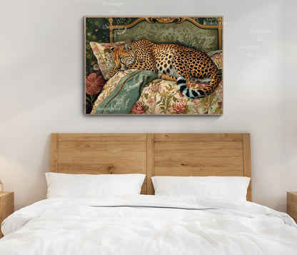 Sleeping Cheetah Print