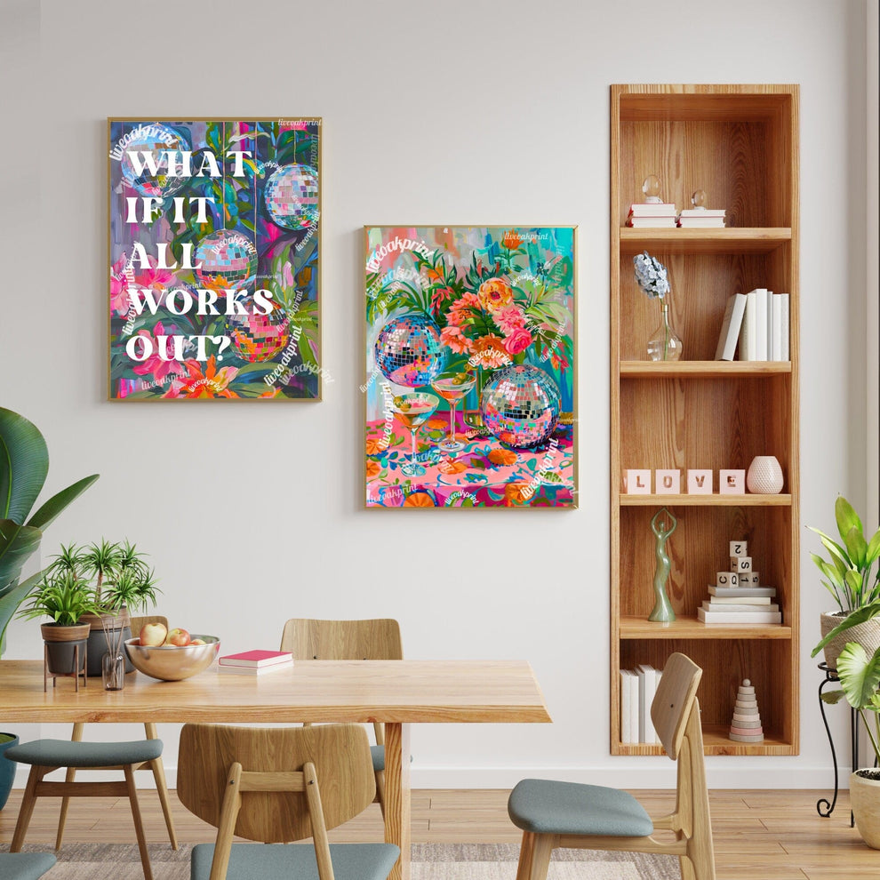 Disco Martinis Print