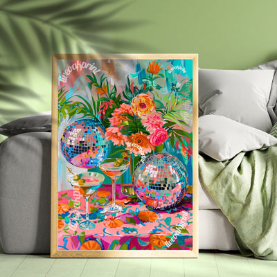 Disco Martinis Print