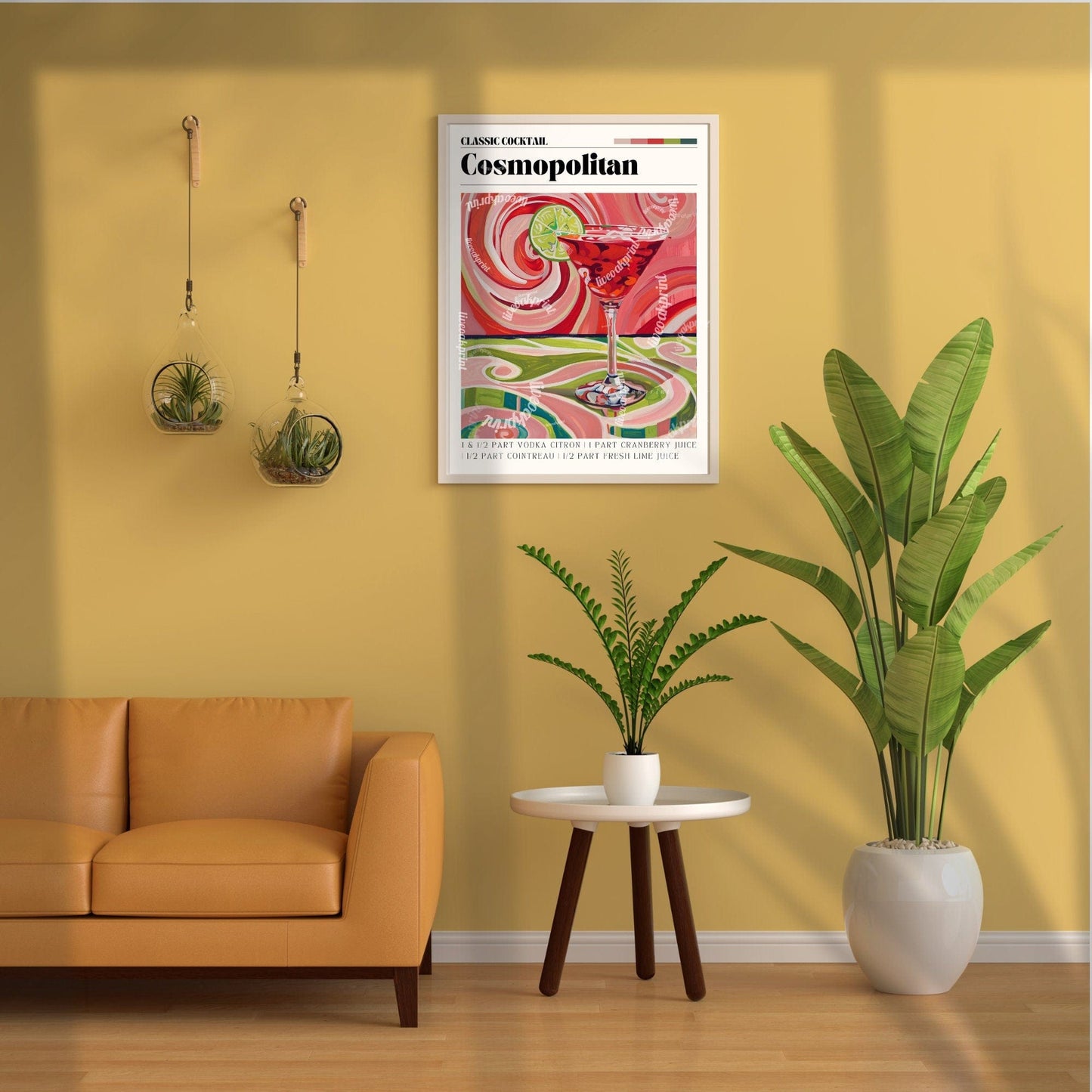 Cosmopolitan Cocktail Print