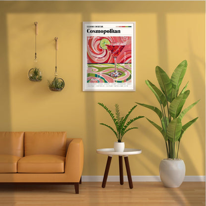 Cosmopolitan Cocktail Print