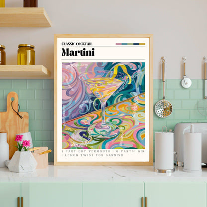 Classic Martini Print