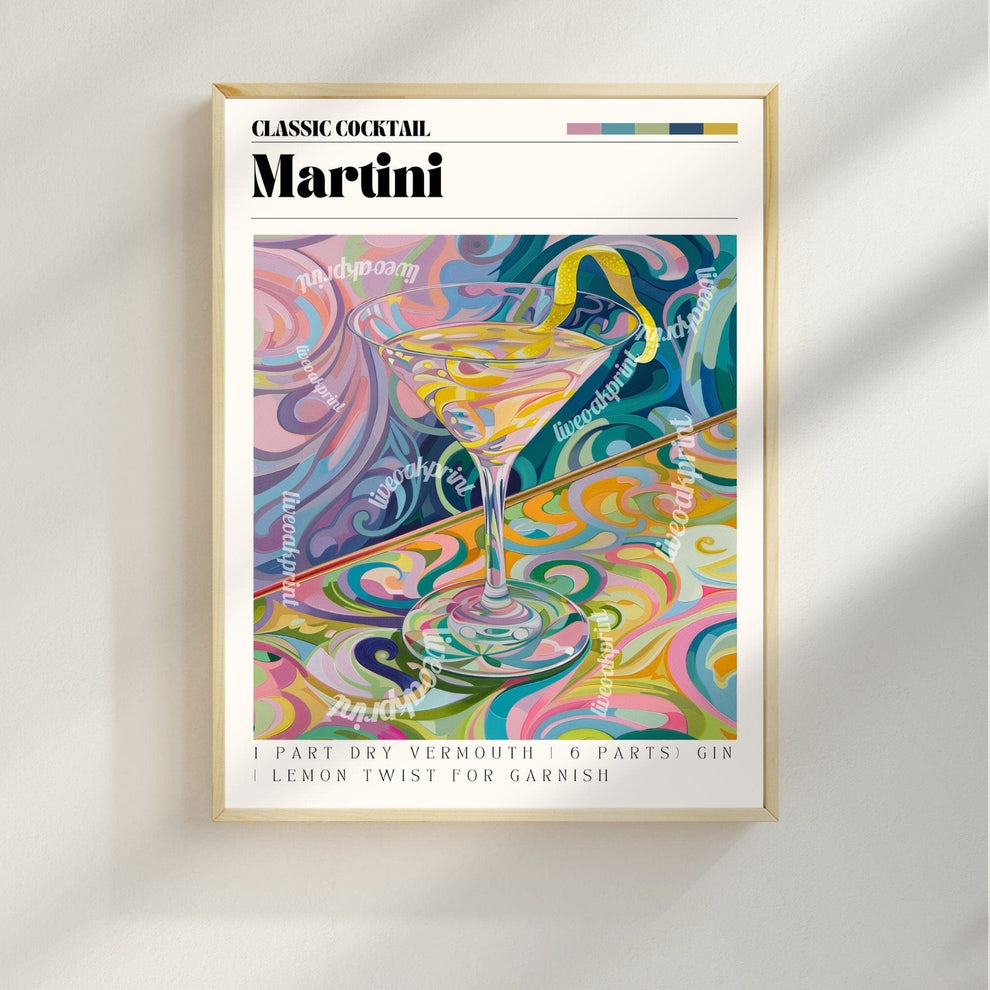 Classic Martini Print