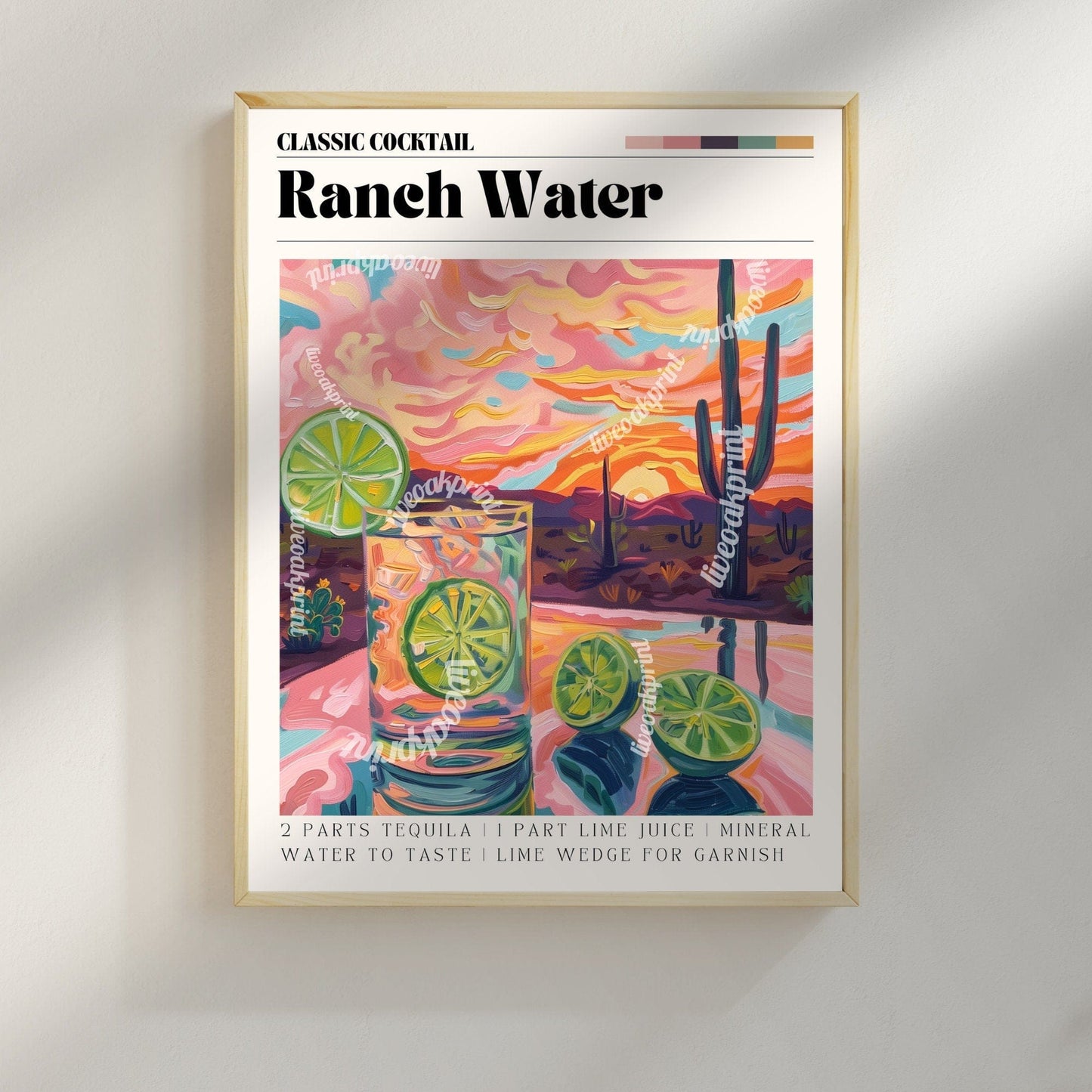 Ranch Water Print