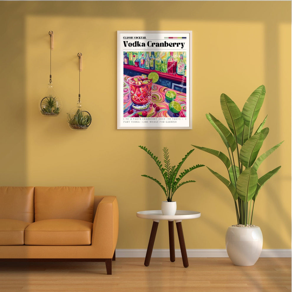 Vodka Cranberry Print