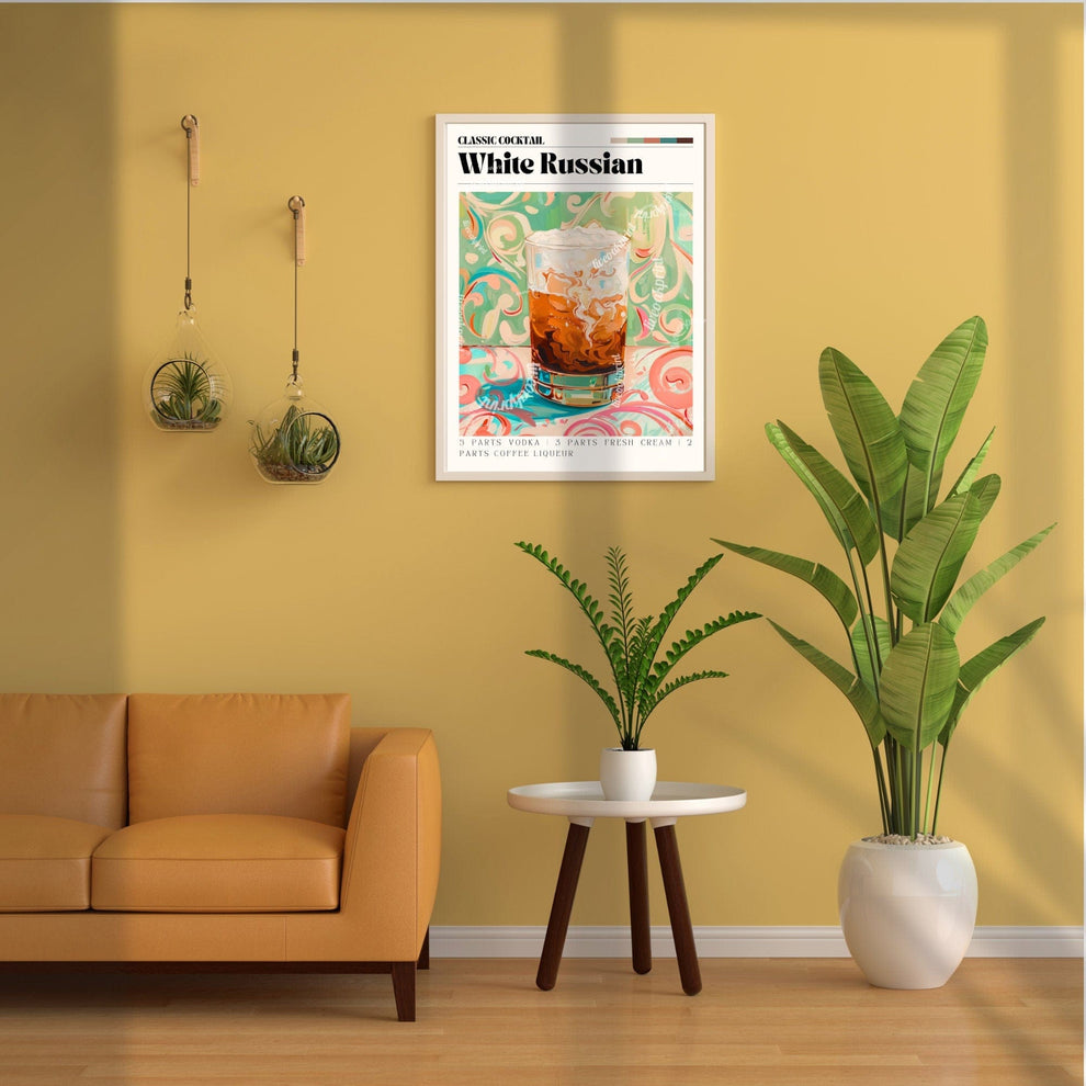 White Russian Print