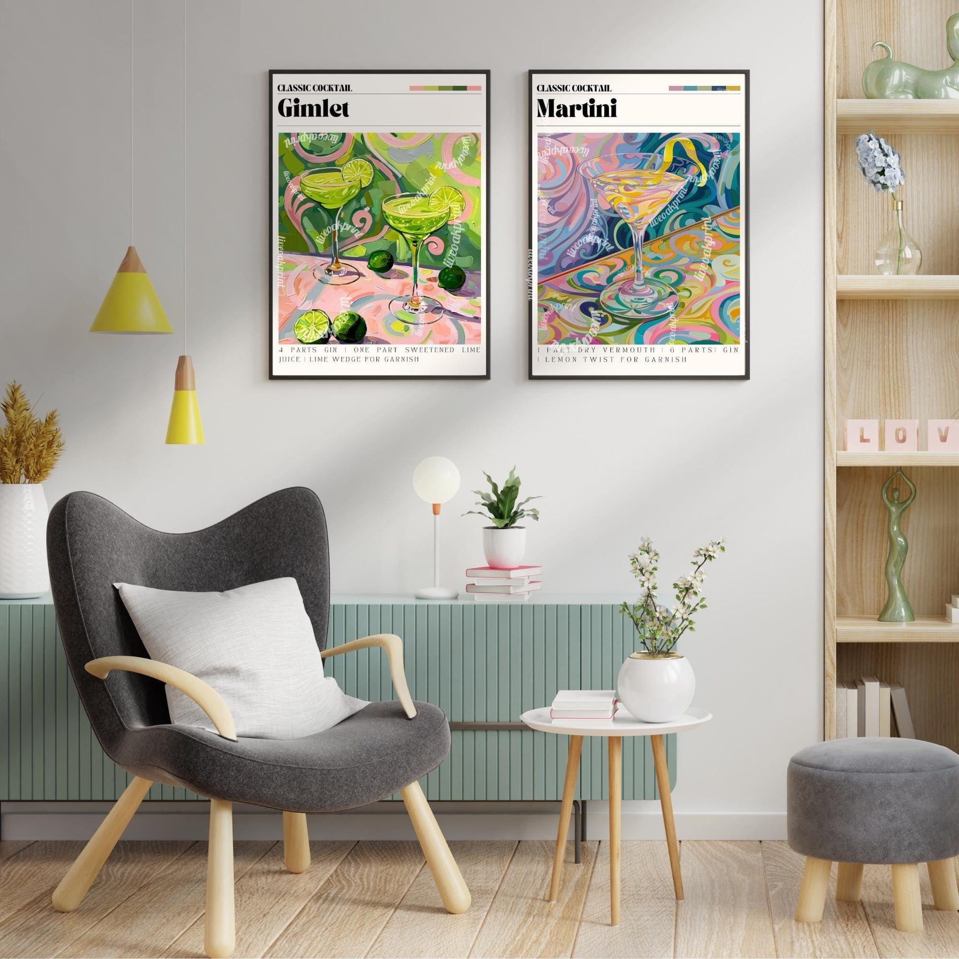 Gimlet Print